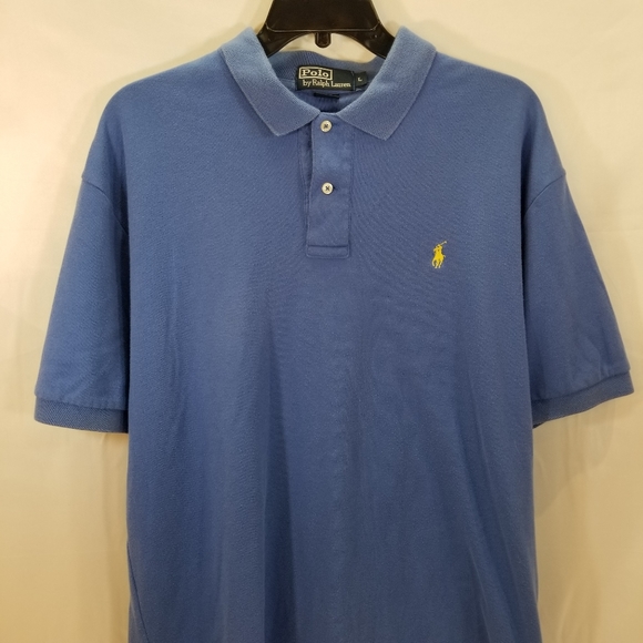 Polo Ralph Lauren Royal Blue Polo Shirt Large - Picture 5 of 15